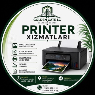Telegram profile photo for GGLC printer xizmatlari