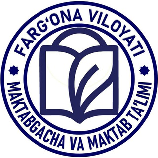Telegram profile photo for Farg‘ona viloyati maktabgacha va maktab ta'limi |Ijtimoiy tarmoqdagi yangiliklar ️