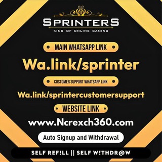 Telegram profile photo for SPRINTER ONLINE BOOK