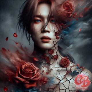 Telegram profile photo for Delirium BTS AI-art