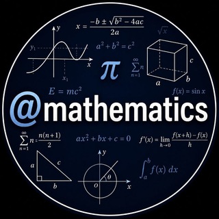 Telegram profile photo for Mathematics💡