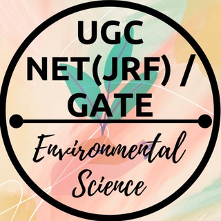 Telegram profile photo for UGC NET/ GATE ENVIRONMENT SCIENCE