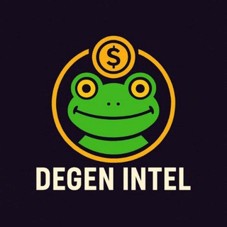 Telegram profile photo for DEGEN INTEL 🧑💻