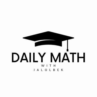 Telegram profile photo for DAILY MATH
