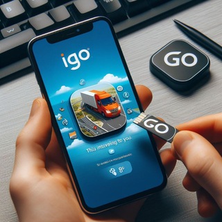 Telegram profile photo for IGO навигация 🚛 (Nawigacja)