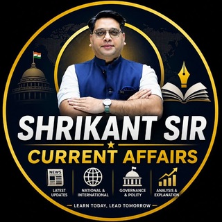 Telegram profile photo for Current Affairs By Shrikant Tayade