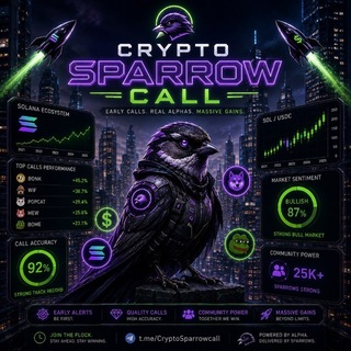 Telegram profile photo for CryptoSparrowCall