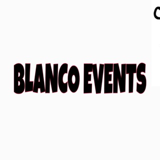 Telegram profile photo for BLANCO EVENTS