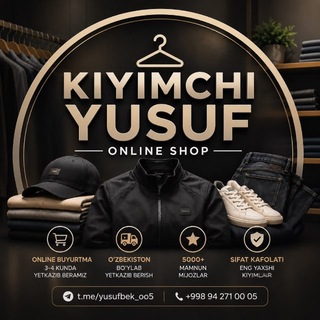 Telegram profile photo for “Kiyimchi Yusuf”