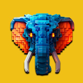 Telegram group profile photo for чат слонов