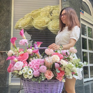 Telegram profile photo for ФЛОРИЯ | ДОСТАВКА ЦВЕТОВ