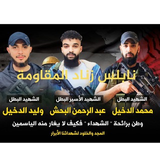 Telegram profile photo for نابلس زناد المقاومة