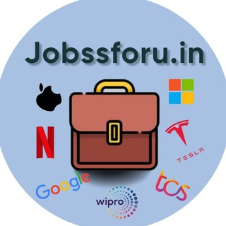 Telegram profile photo for Jobssforu