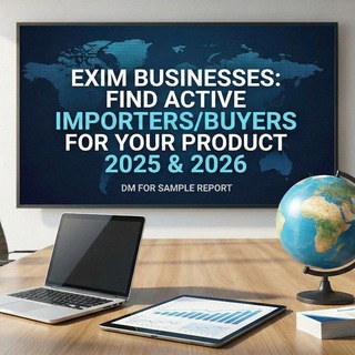 Telegram profile photo for Global trade Exim buyer data
