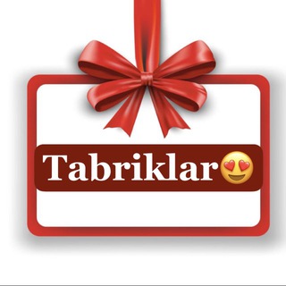 Telegram profile photo for ТABRIKLARIM💌