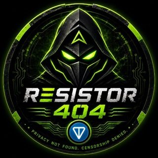 Telegram group profile photo for RESISTOR 404