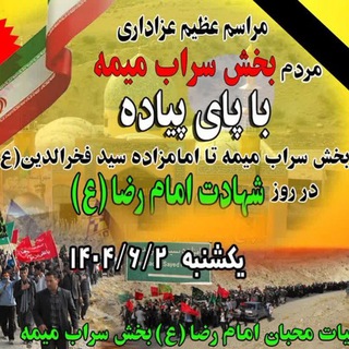 Telegram profile photo for هیات محبان امام رضا میمه۸۷