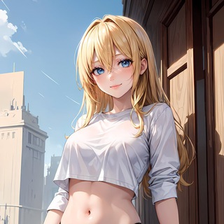 Telegram profile photo for Anime girl | 2d girl | cartoon