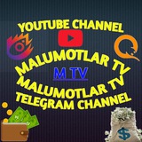 Telegram profile photo for MALUMOTLAR_TV