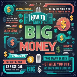Telegram profile photo for How to make big money🤑✌🏻