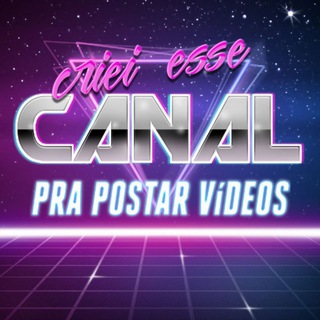 Telegram profile photo for criei esse canal pra postar vídeos