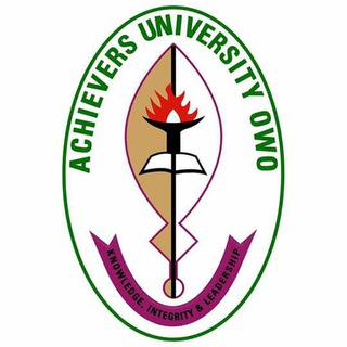 Telegram profile photo for Achievers University Owo, Online