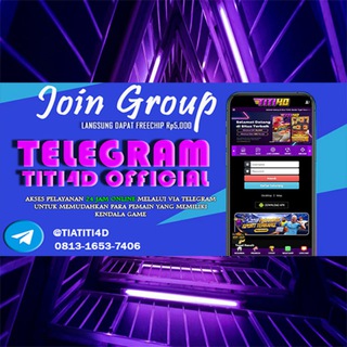 Telegram group profile photo for TITI4D OFFICIAL