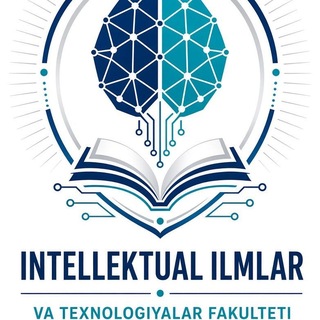 Telegram profile photo for Intellektual ilmlar va texnologiyalar fakulteti| UrDU