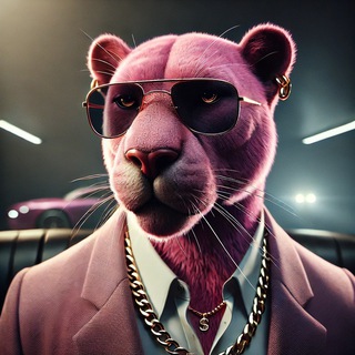 Telegram group profile photo for Pink Panther Official