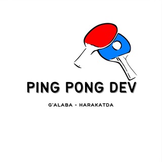 Telegram profile photo for Ping pong dev 🏓