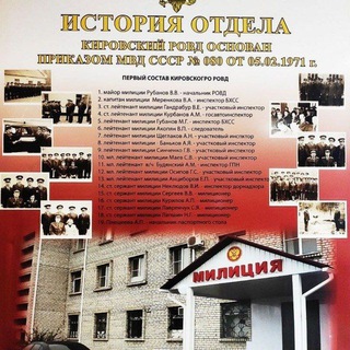 Telegram profile photo for Отдел МВД России "Кировский"