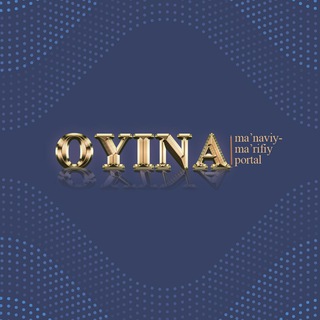 Telegram profile photo for Oyina.uz | Tafakkur