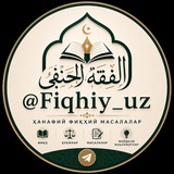 Telegram profile photo for FIQHIY_UZ