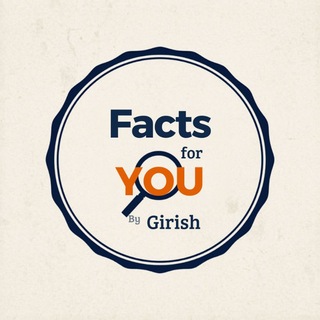 Telegram profile photo for Facts For You By Girish