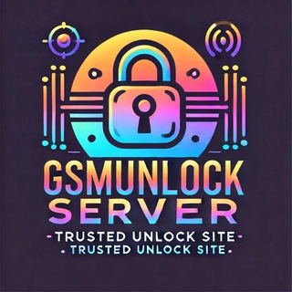 Telegram profile photo for GSMUNLOCKSERVER OFFICIAL CHANNEL