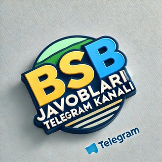 Telegram profile photo for BSB javoblari