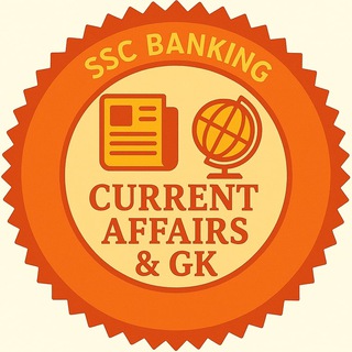 Telegram profile photo for SSC | Banking - Current Affairs & GK Quiz