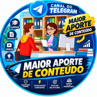 Telegram profile photo for Cursos Notícias 😉