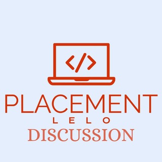 Telegram group profile photo for Placement Lelo Discussion Group - Jobs and Internships