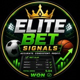 Telegram profile photo for ELITE BET SIGNALS 💰
