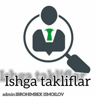 Telegram profile photo for ISHGA TAKLIFLAR