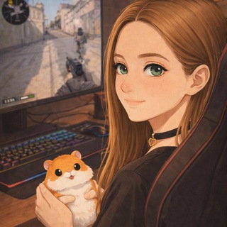 Telegram profile photo for Твоя милая хомячка из КС❣️
