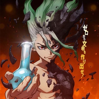 Telegram profile photo for DR STONE DUBLADO 🇧🇷
