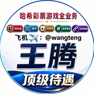 Telegram profile photo for 彩票招商【王腾@wangteng】