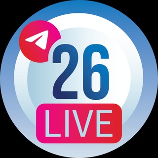 Telegram profile photo for ערוץ 26 לצפייה ישירה + קטעים