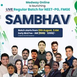Telegram profile photo for Medway Live Batch "संभव" (sambhav)
