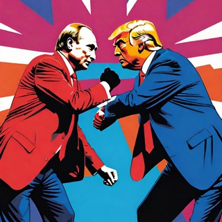 Telegram profile photo for Putin with trump🫡