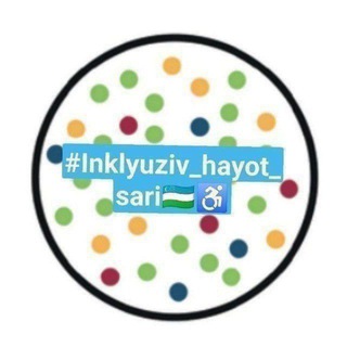 Telegram profile photo for Inklyuziv uzbekiston 🇺🇿 ♿