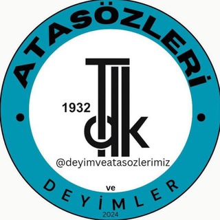 Telegram profile photo for TDK | Atasözleri ve Deyimler