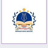 Telegram profile photo for ๐
NIHOL -BIOLOGIYA O'QUV MARKAZI ๐